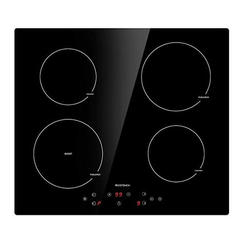 Amazon.com: Induction Cooktop 4 Burner ECOTOUCH Electric Cooktop Built-in Induction Cooker 24 inch, Induction Stove Top Smoothtop Vitro Ceramic Surface with Booster Burner IB640: Appliances Heat Registers, Cook Top Stove, Induction Stove Top, Induction Cooking, Induction Stove, Electric Cooker, Induction Cooker, Warming Drawer, Electric Cooktop