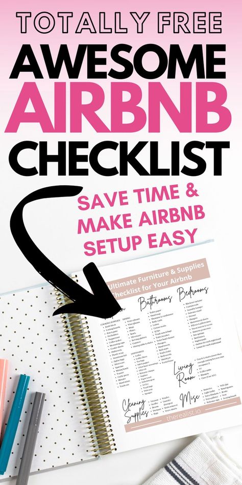 100+ Essential Items to Set Up Your Airbnb! Airbnb Decor Room Ideas For When You Start an Airbnb Airbnb Supply Checklist, How To Furnish An Airbnb On A Budget, Airbnb Inventory Checklist, Air B&b Decor Ideas, Air Bnb Ideas Decor Living Room, Affordable Bedroom Makeover, Airbnb Decor Room Ideas, Modern Ski Lodge, Start An Airbnb