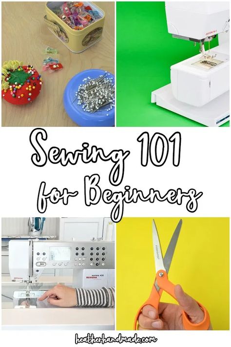 Things To Sew, Basic Sewing, Sewing 101, Sewing Tutorials Clothes, Beginner Sewing, Sewing Tutorials Free, Beginner Sewing Projects Easy, Sewing Class, Sewing Blogs