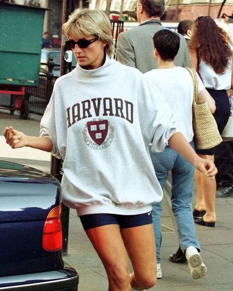 Princess Diana Sweatshirt, Sweatshirt Outfit, Sporty And Rich, Princess Diana, On Instagram, Instagram