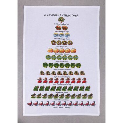 The Holiday Aisle A Louisiana Christmas Tea Towel San Diego Christmas, Louisiana Christmas, Southern Louisiana, Knight Party, Christmas Kitchen Towels, Linen Kitchen Towels, Balboa Park, Kitchen Hand Towels, Tea Towel Set