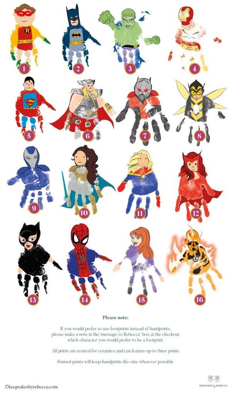 How to Create Amazing Superhero Crafts with Everyday Items Tracing Art, Dad Crafts, Footprint Keepsake, Handprint Gifts, Superhero Crafts, Superhero Gifts, Flower Paper, Footprint Art, Handprint Art