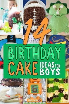 Boys Birthday Cakes Easy, Birthday Cake Ideas For Boys, Cake Ideas For Boys, Birthday Cake Kids Boys, Easy Birthday Cake, Train Theme Birthday Party, Construction Birthday Cake, Cake Designs For Boy, Crazy Laura