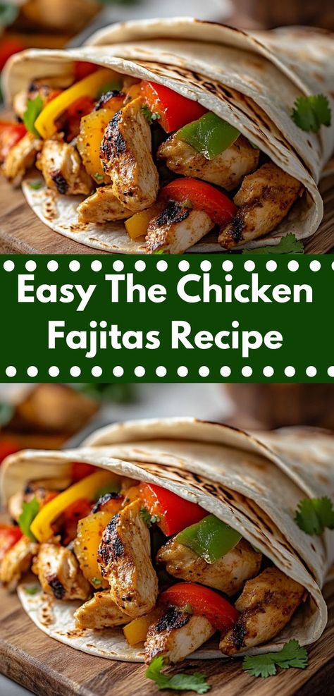 This chicken fajitas recipe combines juicy chicken strips with sautéed bell peppers and onions, seasoned to perfection. It’s a quick and satisfying dish, perfect for busy weeknights or casual gatherings with friends. Fun Chicken Dinner Ideas, Tender Chicken Breast Recipes, Healthy Chicken Meals, Casserole Recipes Healthy, Chicken Casserole Recipes Healthy, Chicken Fajitas Recipe, Easy Chicken Fajitas, Delicious Chicken Breast Recipes, Fajitas Recipe