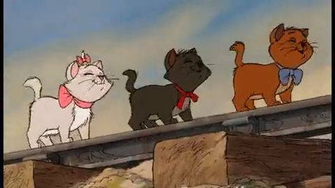 Cartoon Cats, The Aristocats, Disney