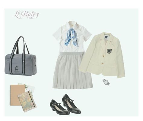 "Le Rosey uniform." by ciel-du-sommeill on Polyvore featuring moda, Collection Good for the Sole, Gucci y Asprey Institut Le Rosey Uniform, Le Rosey School Uniform, Le Rosey Uniform, Le Rosey School, Outfit School, Uniform School, Rich Life, School Outfits, Fashion Fashion