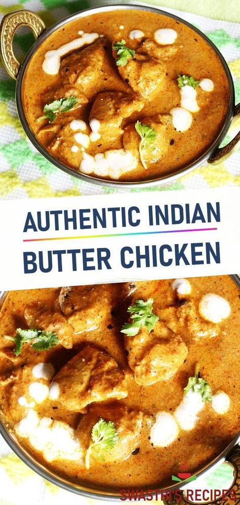 Argentinian Asado, Chicken Recipe Indian, Chicken Makhani, Butter Chicken Recipe Indian, Butter Chicken Curry, Indian Recipes Authentic, Indian Butter Chicken, Tomato Gravy, Indian Chicken