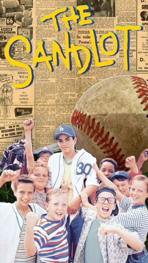 #collage #thesandlot #sandlot #art #movie #wallpaper Sandlot Wallpaper, Sandlot 2, The Sandlot Kids, Benny The Jet Rodriguez, Mike Vitar, Sandlot, The Sandlot, Cellphone Wallpaper Backgrounds, Wallpaper Backgrounds