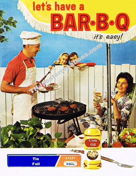 Retro Backyard BBQ Retro Backyard, Retro Barbecue, Barbeque Party, Americana Aesthetic, Food Boards, Bbq Invitation, Garden Bbq, Barbecue Party, Vintage Food