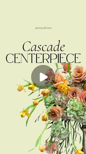 Jenny Thomasson | Contemporary Floral Art on Instagram: "A FRESH 🌷 take on a cascade centerpiece for weddings & event floristry ✨  🫶🏻 Tag your favorite event & wedding florist in the comments! 😉😘   Featuring ⬇️  Reflexed tulips  Fresh fruit 🍊  Yummy & luxurious color palette   What questions do you have about this new take on a tall centerpiece? I’ll be answering them in the comments!   & taking content requests as well! What do YOU want to learn, flower friends?! Let’s bloom together!   #createunapologetically   #centerpiece #weddingcenterpieces #weddingflorals #weddingflorist #eventflorist #dallasflorist #weddingfloraldesign #floralmechanics #floraldesign #floraldesignclass" Floral Mechanics Flower Tutorial, Tall Floral Centerpieces Wedding, Tulips Floral Arrangements, Reflexed Tulips, February Wedding Flowers, Tall Vase Flower Arrangements, Tall Flower Centerpieces, Tall Vase Arrangements, Luxury Flower Arrangement