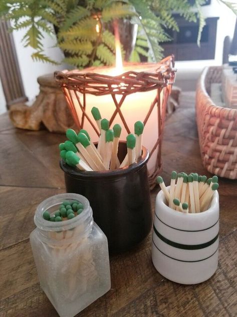 Diy Match Stick Holder, Diy Candle Tray, Match Stick Holder, Match Stick, Diy Holder, Candle Tray, Boutique Store, Vintage Candles, Toothpick