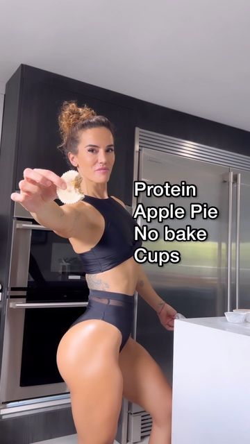 Senada Greca, MBA on Instagram: "Thanksgiving Protein Apple Pie No Bake Cups - incredibly delicious 😋 Must Try! These coming to the Crush It Ap which is on SaIe NOW 🎉🎉🎉 you’ll also find all my recipes on there with all my programs and meal plans 💚link in BIO I outdid myself with these if I can say so myself. Makes about 20 cups Instructions: - 16 oz unsweetened coconut milk - 1 banana - 120g of vanilla protein powder in weight. This was 4 scoops for me - 3g of natural sweetener (I used stev Senada Greca Recipes, Apple Pie No Bake, Protein Apple Pie, Pie No Bake, Protein Dessert Recipes, Protein Dessert, Baked Food, Meal Prep Clean Eating, Baked Apple Pie