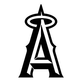 Sports | Free Stencil Gallery - Part 3 Sports Badge, Clothes Art, Anaheim Angels, Capricorn And Virgo, Angels Baseball, Mlb Logos, Sigil Magic, Angels Logo, Free Stencils