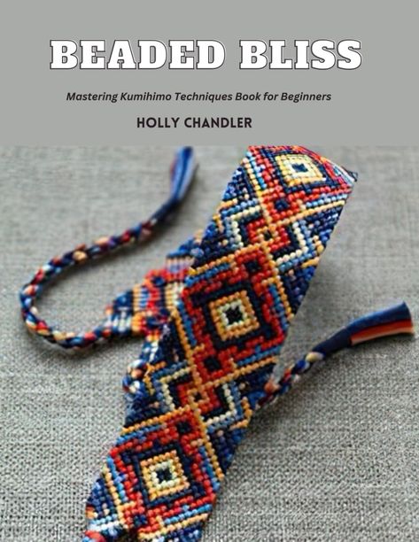 PRICES MAY VARY. Are you ready to unlock the secrets of Kumihimo and take your beading skills to the next level? Look no further than Beaded Bliss: Mastering Kumihimo Techniques Book for Beginners. This comprehensive guide is good for anyone looking to dive into the world of Kumihimo and create stunning beaded jewelry pieces.  In this book, you will learn everything you need to know to master the art of Kumihimo, from the basic techniques to more advanced patterns and designs. With step-by-step instructions and helpful tips, you'll be creating beautiful beaded jewelry in no time.  But Beaded Bliss is more than just a how-to guide. It's a journey of creativity and self-expression. As you immerse yourself in the world of Kumihimo, you'll discover a sense of peace and mindfulness that comes w Book For Beginners, Beautiful Beaded Jewelry, Step By Step Instructions, Helpful Tips, No Time, Jewelry Crafts, Bead Work, Helpful Hints, Jewelry Pieces