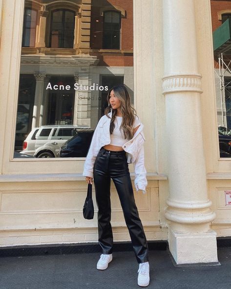 Melina Pant Outfit, Aritzia Melina Pant, Melina Pant, Colorado Outfits, Vegan Leather Pants, Mom Pants, Weather Today, Leather Pants Outfit, Fall Pants