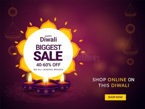 Diwali Food, Shop Poster, Diwali Sale, Diwali Celebration, Vintage Lanterns, Diwali Festival, Purple Background, Diwali Decorations, Discount Offer