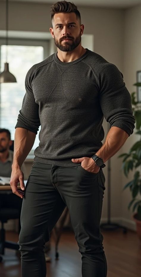 Men With Muscles In Suits, Hyper Masculine Men, Muscle Man In Suit, Tall Handsome Men, Muscular Man Aesthetic, Muscular Body Men, Light Beard, Pakistani Men, Man In Suit