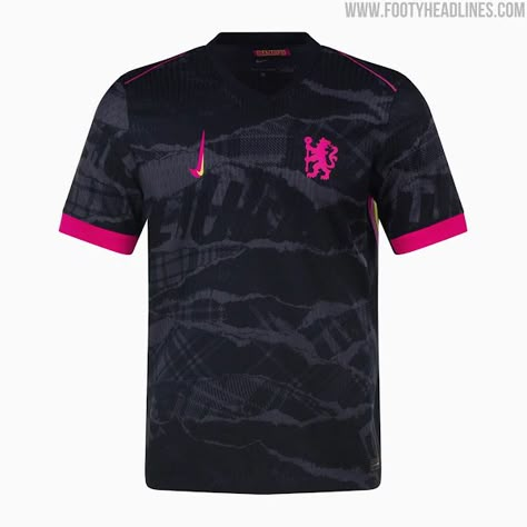 Chelsea third kit 24/25 Chelsea Kit, Camisa Chelsea, Football Jersey Outfit, Football Images, Black Kit, Jersey Outfit, Girl Needs, Football Kits, Sports Apparel