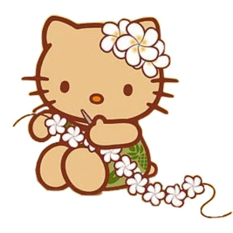 Tropical Hello Kitty, Summer Hello Kitty, Hawaiian Hello Kitty, Summer Widgets, Tropical Core, Key West Kitten, Dibujos Toy Story, 헬로키티 배경화면, Images Hello Kitty