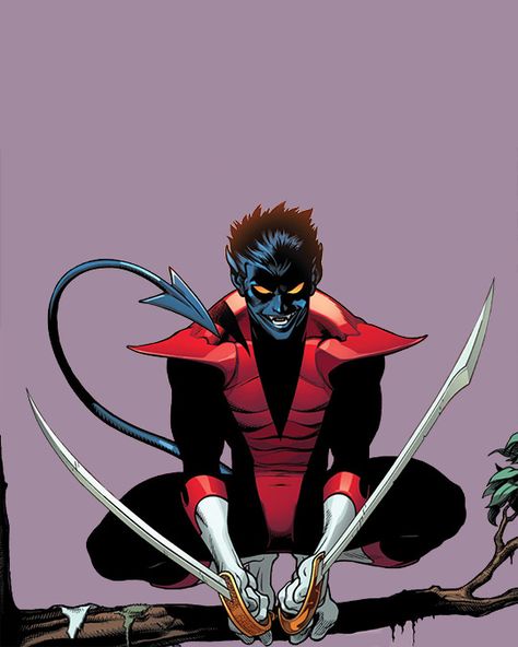 Marvel Nightcrawler Art, Nightcrawler Comic Art, X Men Nightcrawler Fanart, Xmen Night Crawler, Night Crawler Marvel, Night Crawler Wallpaper, X Men 97 Nightcrawler, Nightcrawler Xmen Comic, Nightcrawler Tattoo