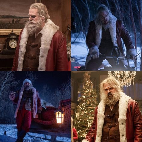 David Harbour Santa, Violent Night David Harbour, Power Point Party Ideas, Viking Santa, David Harbour Stranger Things, Violent Night, David Harbor, White Corvette, Hopper Stranger Things