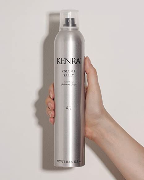 Kenra Volume Spray 25 55% | Super Hold Finishing & Styling Hairspray | Flake-free & Fast-drying | Wind & Humidity Resistance | All Hair Types | 10 oz Best Hairspray, Volume Spray, Volumizing Spray, Spray Hair, Hairstyle Idea, High Hair, Curling Iron Hairstyles, Curling Irons, Hair Curling