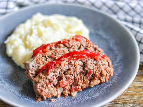 Ellen's Buffalo Meatloaf Recipe Buffalo Meatloaf, Bison Meatloaf, Buffalo Meat, Ground Mustard, Meatloaf Recipe, Meatloaf Recipes, Meatloaf, Ground Beef, Baked Dishes