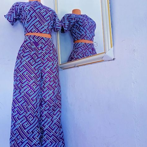 Lovely Ankara palazzo pants and crop top Palazzo Trouser And Crop Top, Palazzo And Crop Top Outfit, Pallazo And Crop Top Outfit, Palazzo And Crop Top Casual, Pallazo And Top Nigeria, Pallazo And Crop Top, Palazzo And Crop Top, Pallazo Pants Outfit Ideas Casual, 2piece Outfits Pants Ankara