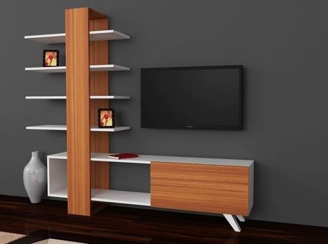 TV cabinet with shelf DM for order #namaslay #namaslaycustomstore #namaslaydecor Tv Shelf Design, Room Tv Stand, Cozy Sitting Room, Small Tv Unit, Tv Unit Furniture Design, Tv Stand Designs, Tv Unit Furniture, Tv Unit Interior Design, Modern Tv Units