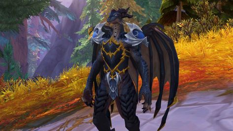 Dracthyr Wow, World Of Warcraft Dracthyr, Legion Demon, Anthro Dragon, Different Races, Warcraft Art, Demon Hunter, Pc Gamer, Fantasy Dragon