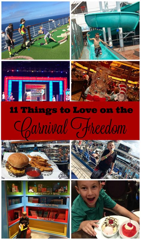 11 Things to Love on Carnival Freedom Carnival Paradise, Carnival Freedom, Carnival Legend, Carnival Ships, Carnival Spirit, Western Caribbean Cruise, Carnival Magic, Carnival Cruise Ships, Cruise Europe