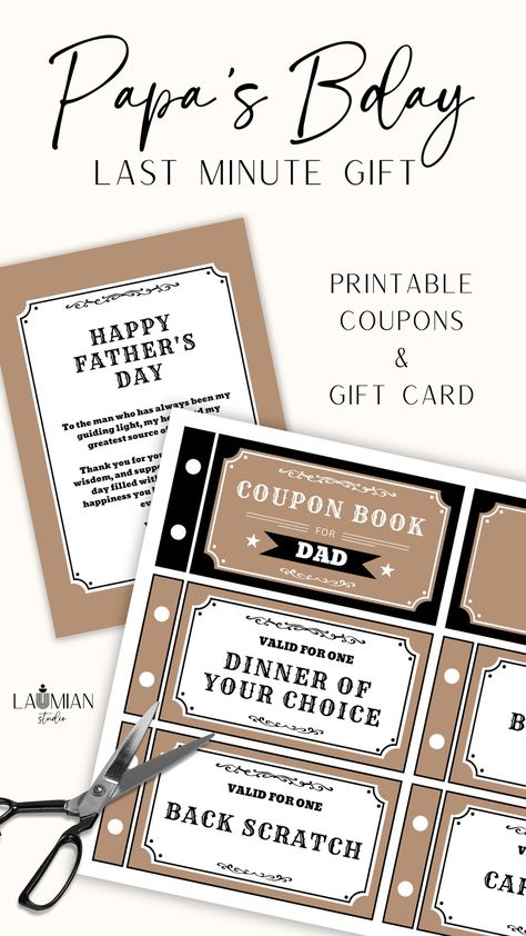 Personalizable Birthday Coupon Book for Dad Custom Gift for Papa Coupon Editable Template Canva Vouchers for Daddy 40th Birthday Gift Dad - Etsy Husband Coupon Book Ideas, Coupon Book For Husband, Coupon Book For Dad, Printable Vouchers, Printable Coupon Book, Gift Idea For Husband, Gift For Papa, Gift Coupon, Gifts For Hubby