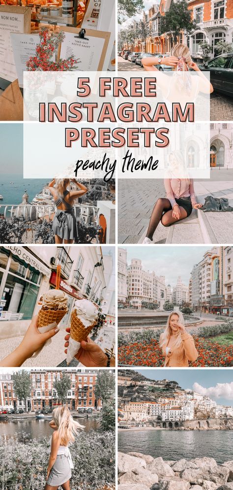 Visco Theme Instagram Free, Best Filters For Instagram Photo Editing, Instagram Presets For Lightroom Free, Natural Lightroom Presets Free, Vsco Themes Free, Aesthic Instagram, Instagram Feed Presets, Free Presets For Lightroom Mobile, Free Presets For Lightroom