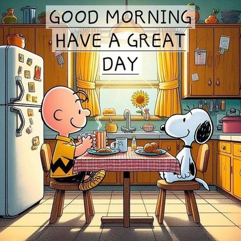 Doremi Magique, Good Morning Snoopy, Snoopy Cartoon, Cute Good Morning Images, Snoopy Funny, Good Morning Sunshine Quotes, Snoopy Images, Good For The Soul, Morning Quotes Funny