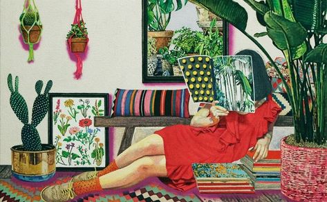 Naomi Okubo, Figurative Kunst, Interior Paintings, Inspiration Painting, Art Curator, Art Japonais, Wow Art, Colorful Paintings, Contemporary Artists