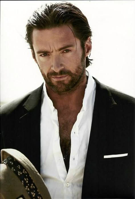 Hugh you're going to give a woman a stroke as to how sexy you look Hugh Jackman Wolverine, Hugh Jackman Images, 52nd Birthday, Mandalay Myanmar, Hugh Jackman Logan, Wolverine Hugh Jackman, Back At It Again, Birthday Message, Corte De Cabelo Masculino