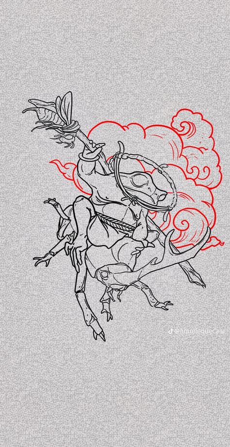 Traditional Japanese Tattoo Flash, Frog Tattoos, Mythology Tattoos, Traditional Japanese Tattoos, Samurai Tattoo, Japanese Artwork, Tattoo Style Drawings, Tattoo Portfolio, Comic Drawing