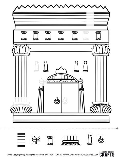 Restoring The Temple – Sabbath School Crafts Rebuilding The Temple Craft, Joash Repairs The Temple Craft, Solomon’s Temple Activity, Zerubbabel Rebuilds The Temple Craft, Sabbath School Crafts, Temple Craft, Rebuilding The Temple, Solomons Temple, Sabbath School