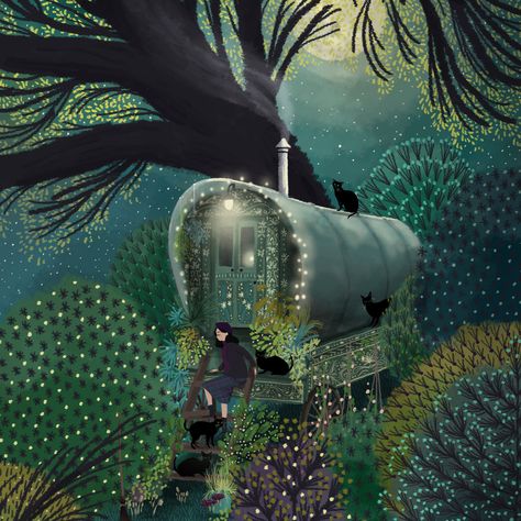 jane newland (@janenewland) / Twitter Jane Newland, Forest Illustration, Book Illustration Art, Witch Art, Elements Of Art, Another World, Whimsical Art, College Art, Cartoon Illustration