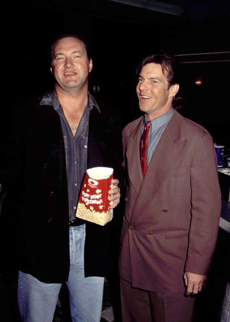 Randy Quaid, 65 and Dennis Quaid, 62 Randy Quaid, Famous Brothers, Fred Savage, John Ritter, Dennis Quaid, Cousin Eddie, Matthew Broderick, Richard Pryor, Blockbuster Film