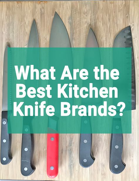 This is the definitive guide to the best kitchen knife brands. In this guide, you'll learn how each brand makes its knives, how the knives look, feel, and perform, how much they cost, and much more. Professional Knife Set, Best Kitchen Knife Set, Basic Knife, Best Chefs Knife, Knife Guide, Kitchen Basics, Best Kitchen Knives, Knives Kitchen, Life Kitchen