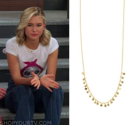 Katie Cooper Clothes, Style, Outfits, Fashion, Looks | Shop Your TV Katie Cooper Outfits, Katie Cooper, Alexa And Katie, Alexa & Katie, Liv And Maddie, Worn On Tv, Wardrobe Clothes, Clothes Style, Coin Necklace