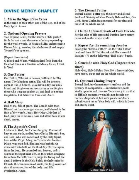 Divine Mercy Chaplet Prayer, Divine Mercy Novena, Divine Mercy Rosary, Divine Mercy Prayer, Rosary Prayers Catholic, Divine Mercy Image, Divine Mercy Sunday, The Divine Mercy, Divine Mercy Chaplet