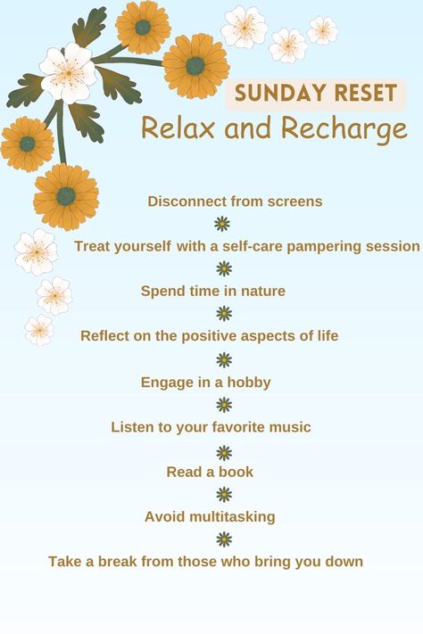 Relaxing Sunday, Sunday Relaxation, Sunday Self Care Ideas, Sunday Self Care, Relaxing After Work, Self Care Saturday Ideas, Reset And Recharge Quotes, Self Care Sundays, Self Care Sunday