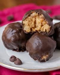 Image result for chicken bones rice krispies icing sugar peanut butter Marshmallow Caramel, Baked Drumsticks, Peanut Butter Balls Easy, Peanut Butter Rice Crispies, Puff Cake, Chocolate Peanut Butter Balls, Peanut Butter Rice Krispies, Finger Desserts, Drumsticks Recipe