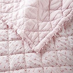 £425.00 Girls Room Accessories, Chic Bedrooms, Pink Quilt, Beautiful Bed, Striped Bedding, Pink Quilts, Shabby Chic Bedroom, Girly Room, Single Duvet Cover