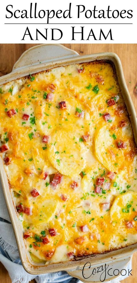 Cheesy Scalloped Potatoes And Ham, Scalloped Potatoes With Ham, Potatoes With Ham, Scalloped Potatoes Crockpot, Potatoes And Ham, Scalloped Potatoes Easy, Cheesy Scalloped Potatoes, Scalloped Potatoes And Ham, Crock Pot Potatoes