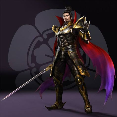 Samurai Warriors 4's rendition of Nobunaga Oda . <3 Samurai Warriors 4 Characters, Samurai Warriors 5, Samurai Warriors 3, Nobunaga Oda, Samurai Warriors 4, Warriors Orochi, Drawing Body Proportions, Sengoku Musou, Samurai Concept