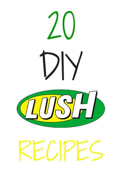 DIY Lush recipes - Awesome! Lush Diy, Diy Lush, Lush Recipes, Lush Products, Diy Kosmetik, Diy Beauty Products, Lip Scrubs, Diy Spa, Diy Cosmetics