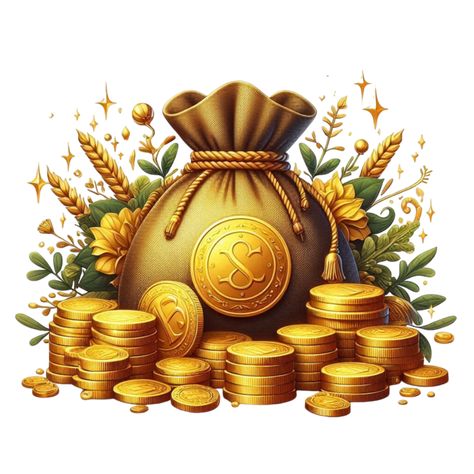 Coin Illustration, Background Png Images, Golden Coins, Coin Games, Coin Icon, Golden Coin, Png Free Download, Coin Slot, Coin Art